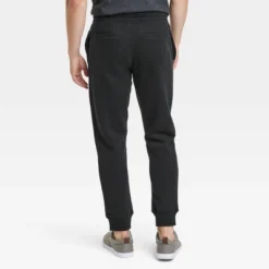 Men's Tapered Pintuck Fleece Jogger Pants - Goodfellow & Coâ„¢