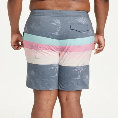 Men's Big & Tall 10" Overlay Island Swim Shorts - Goodfellow & Co™ Navy Blue 3 Men's Big & Tall 10" Overlay Island Swim Shorts - Goodfellow & Co™ Navy Blue