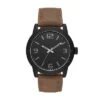 Men's Strap Watch - Goodfellow & Co™ Black/Brown -Goodfellow & Co GUEST f2684219 2c61 4885 b4c9 8d3fecd16eb5