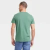 Men's Regular Fit Jeep Short Sleeve T-Shirt - Goodfellow & Co™ Green