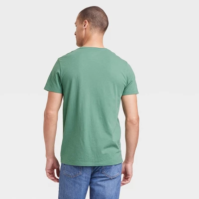 Men's Regular Fit Jeep Short Sleeve T-Shirt - Goodfellow & Co™ Green 3 Men's Regular Fit Jeep Short Sleeve T-Shirt - Goodfellow & Co™ Green